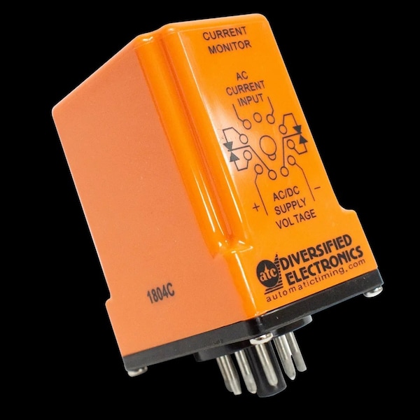 AC Under Current MonitorRelay, PlugIn, 120VAC, 15 Amp Adj